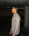 TAUPE POLO SHIRT LONG SLEEVE