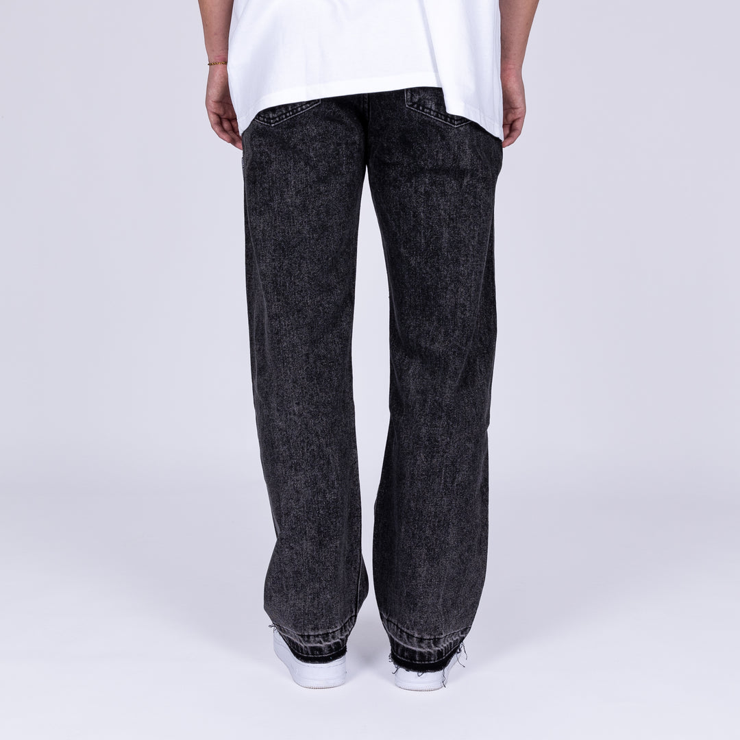 FLARED JEANS BLACK