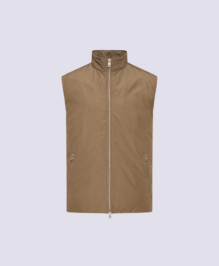 BROWN BODYWARMER