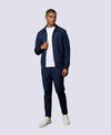 NAVY BLUE TECH SUIT