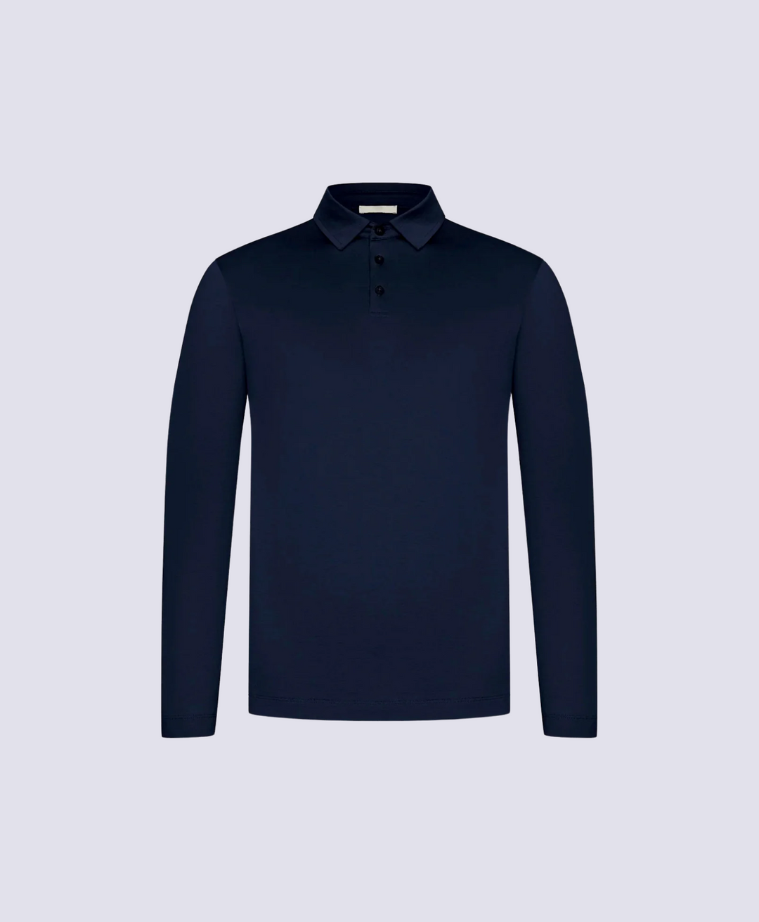 MIDNIGHT BLUE POLO SHIRT LONG SLEEVE