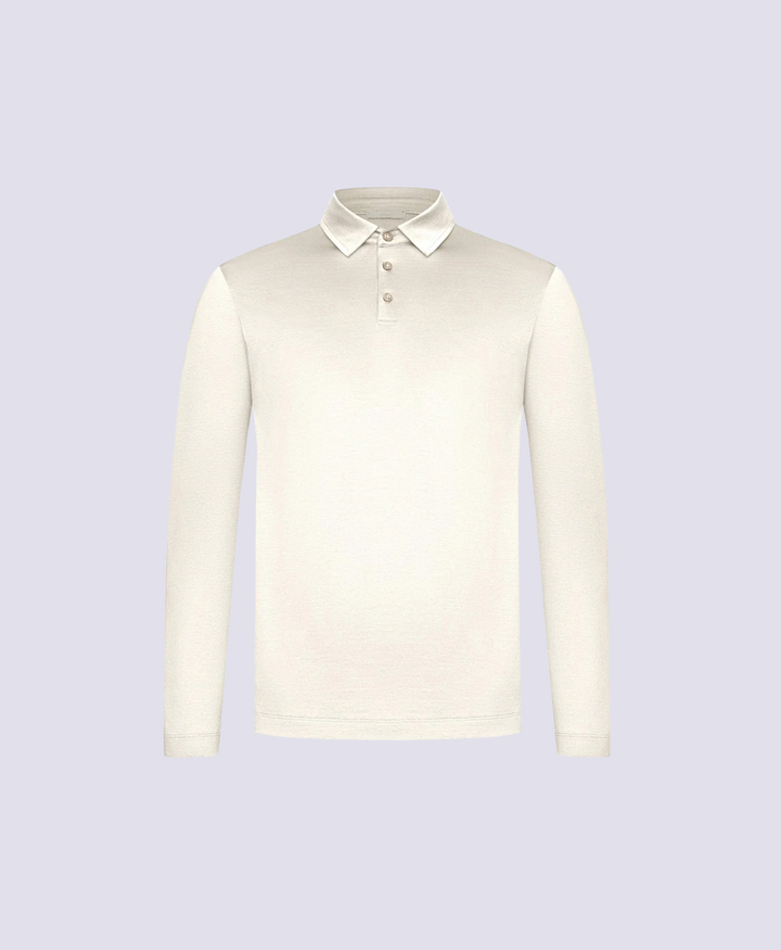 STONE POLO SHIRT LONG SLEEVE