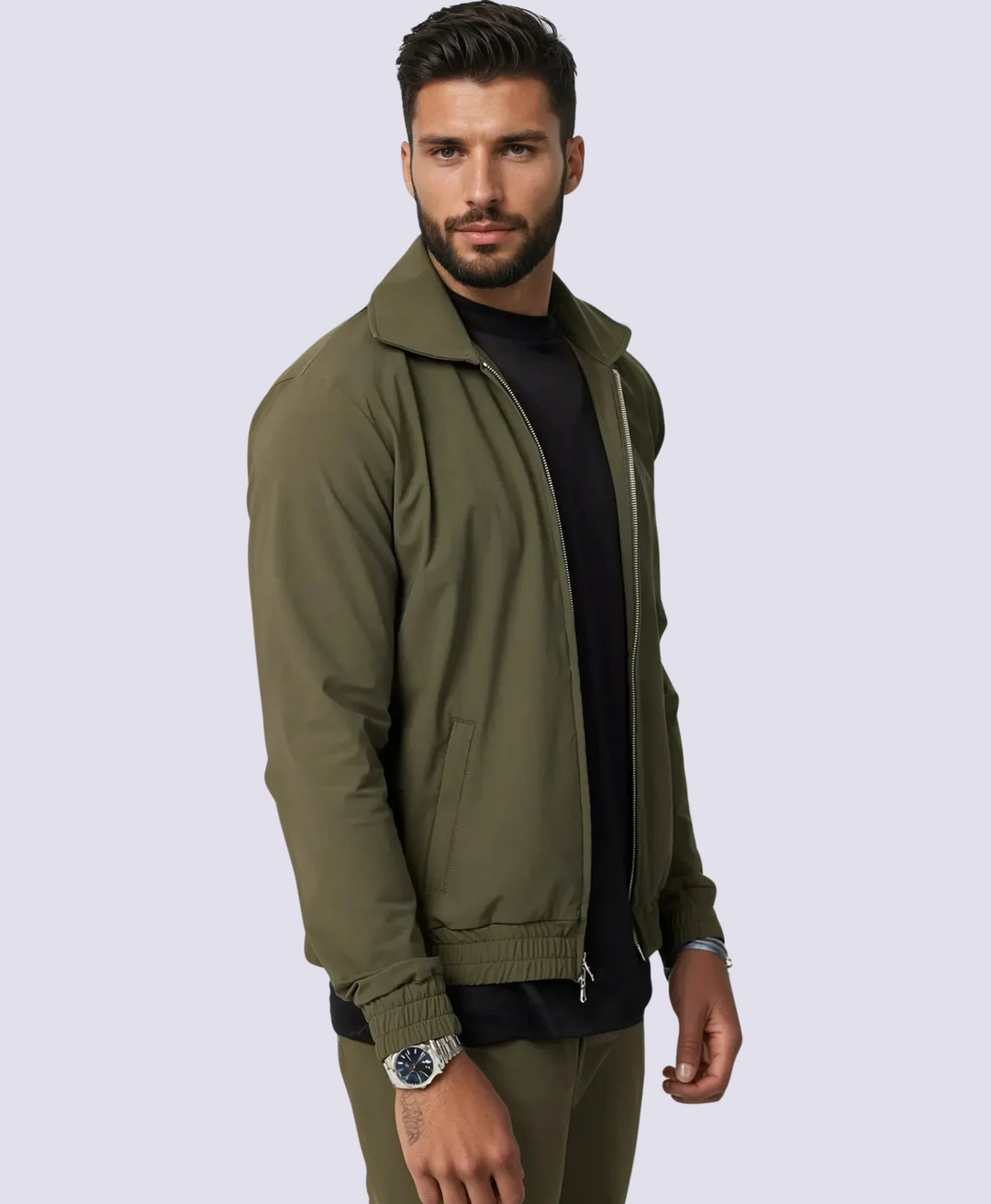 OLIVE GREEN TECH SUIT