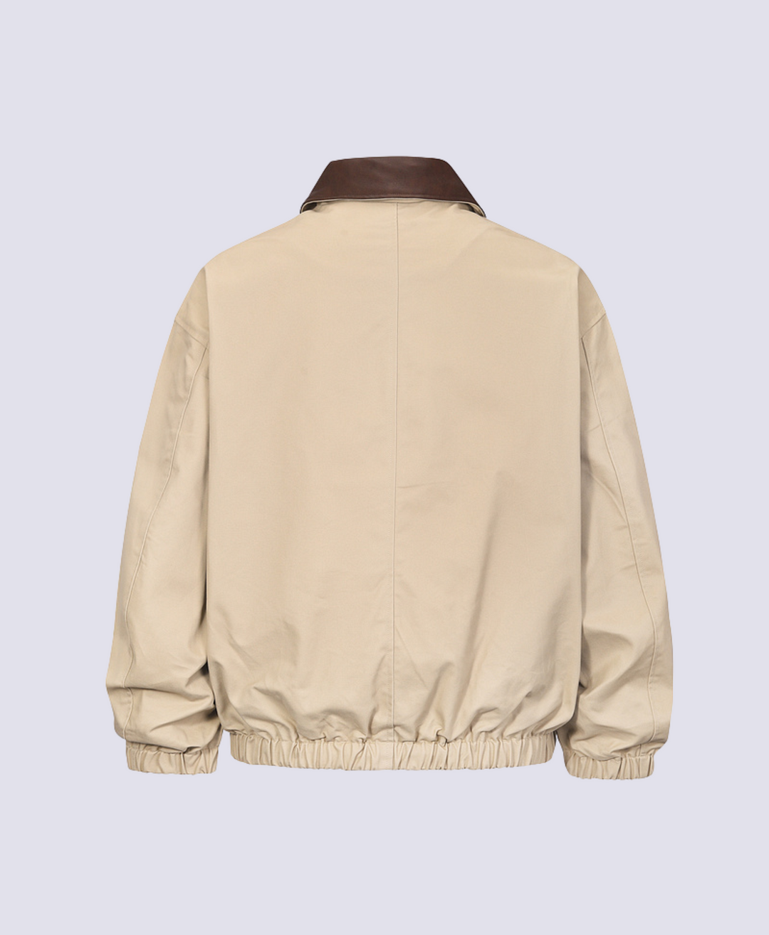 BEIGE BROWN LINED JACKET