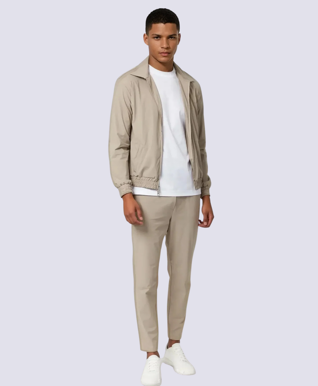 BEIGE TECH SUIT