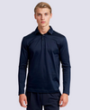 MIDNIGHT BLUE POLO SHIRT LONG SLEEVE