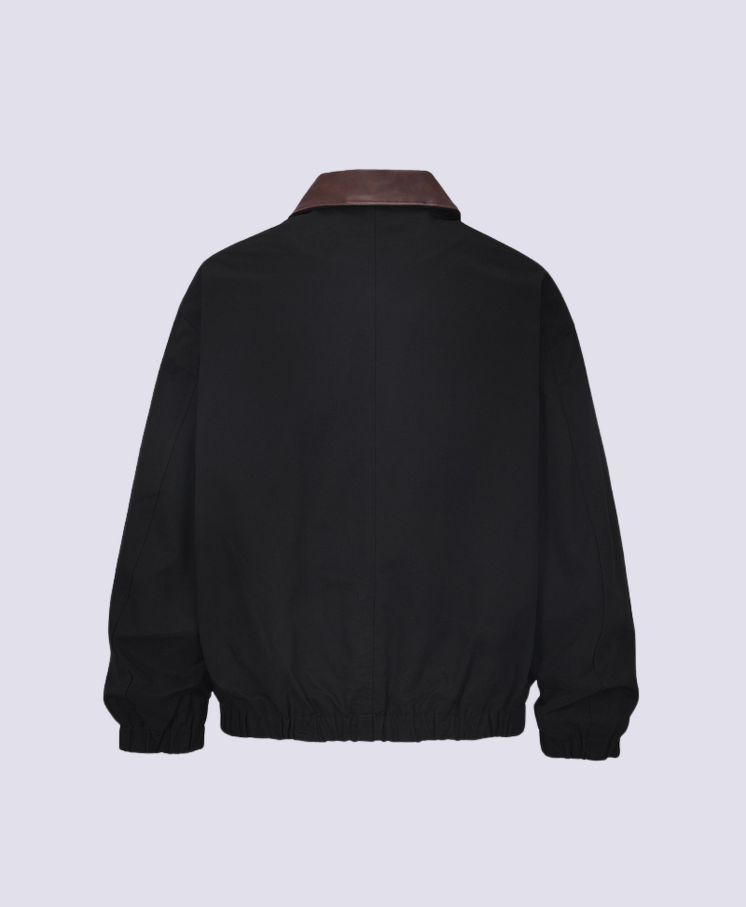BLACK BROWN LINED JACKET