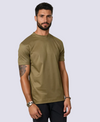 OLIVE GREEN LUXX T-SHIRT