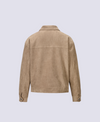 BEIGE SUEDE JACKET