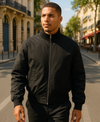 BLACK BOMBER JACKET