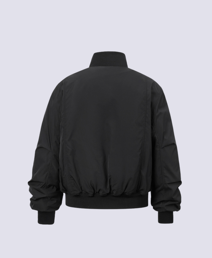 BLACK BOMBER JACKET