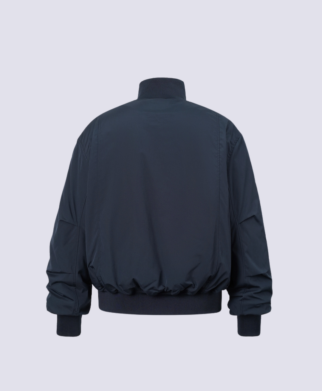 NAVY BLUE BOMBER JACKET