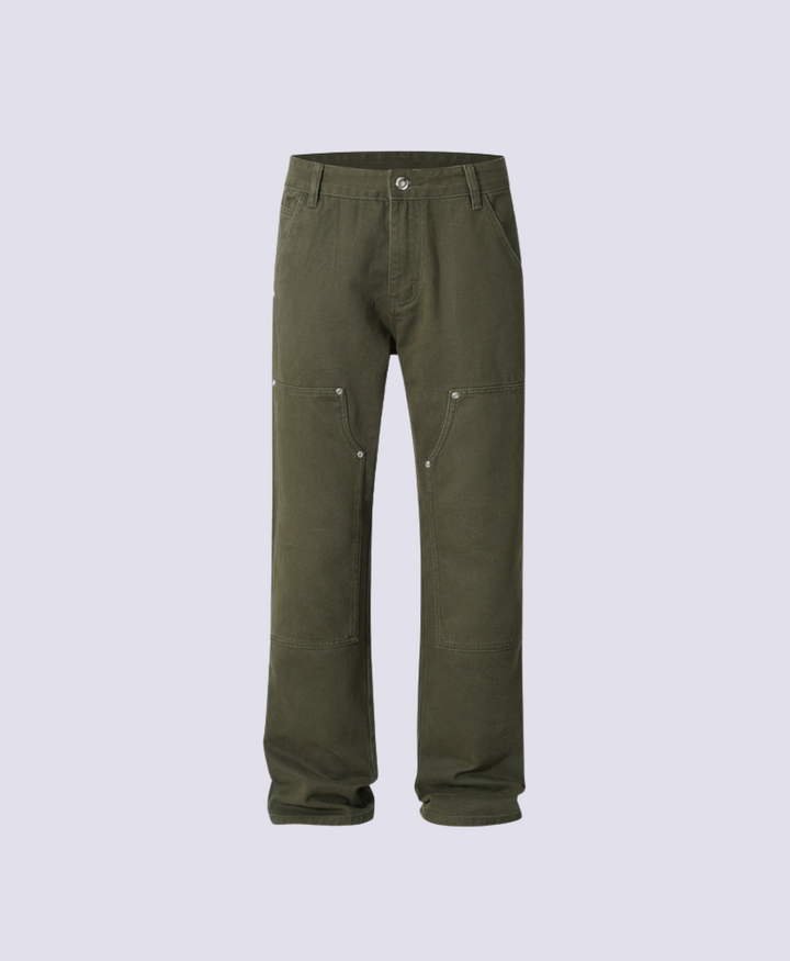 GREEN CARPENTER JEANS