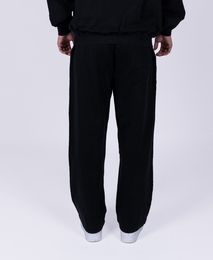 STRAIGHT-LEG SWEATPANTS  VINTAGE BLACK